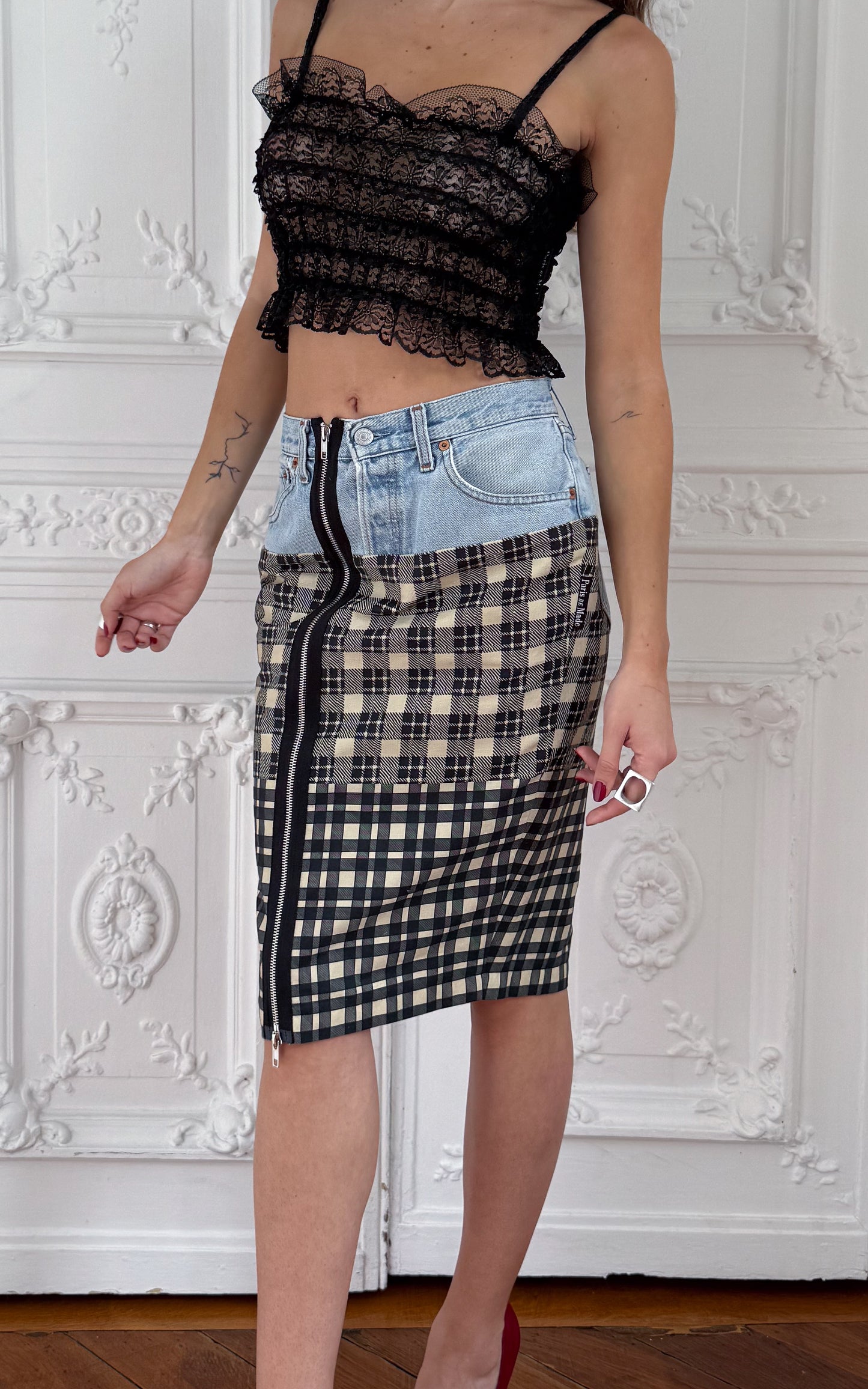 Rosa Reworked Lace Top