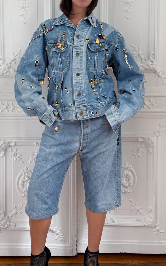 Montmartre Charm Denim Jacket