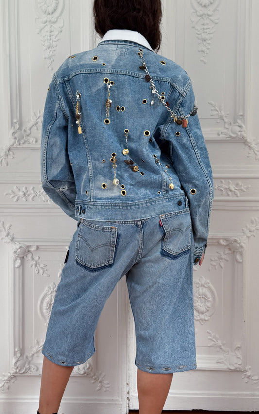 Montmartre Charm Denim Jacket