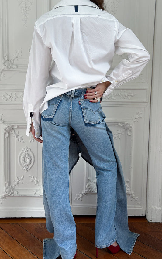 Rive Droite Dual-Panel Jeans