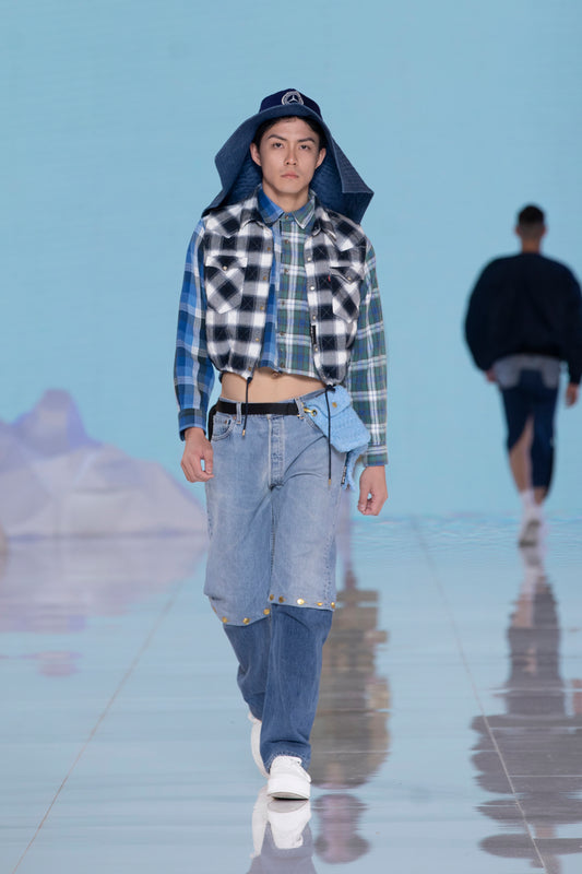 Jeans Knee Buttons