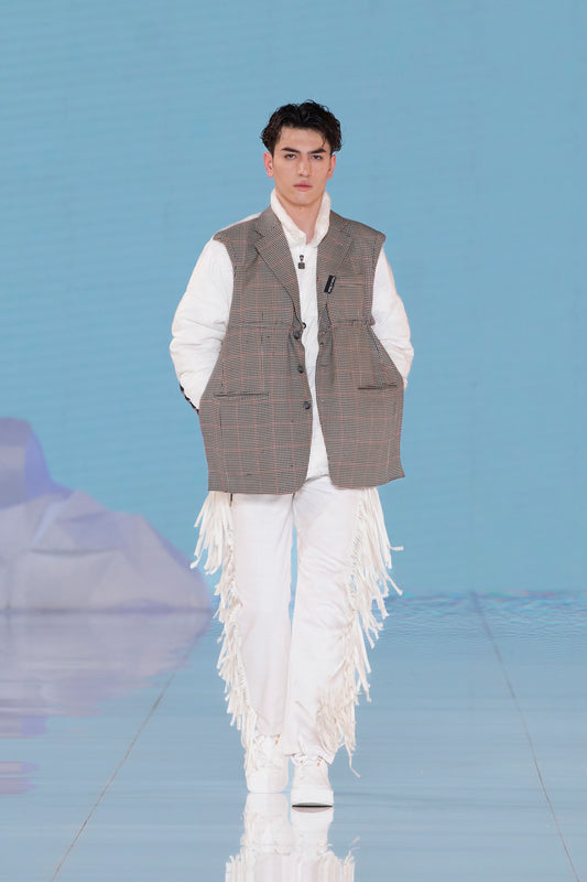 Blazer Puffer Coat
