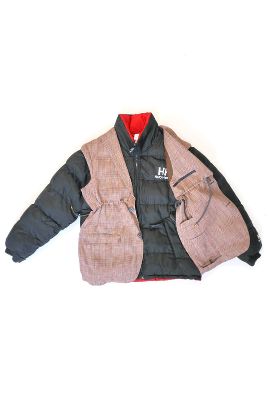 Blazer Puffer Coat