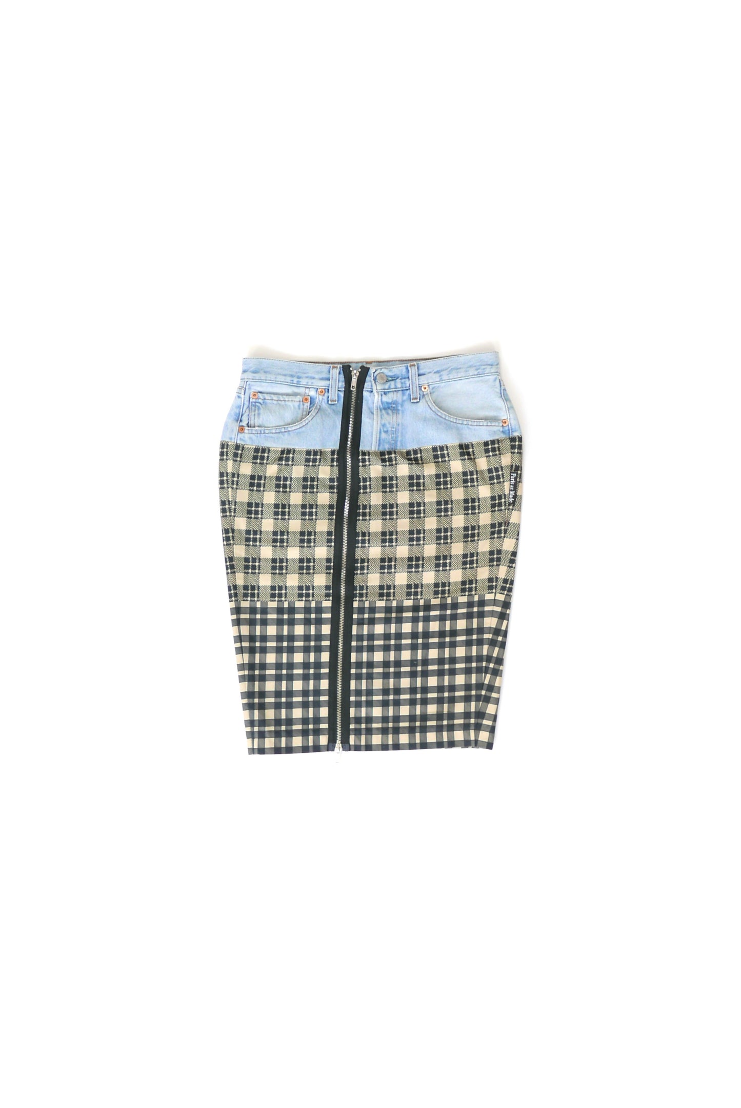Denim Skirt Tweed