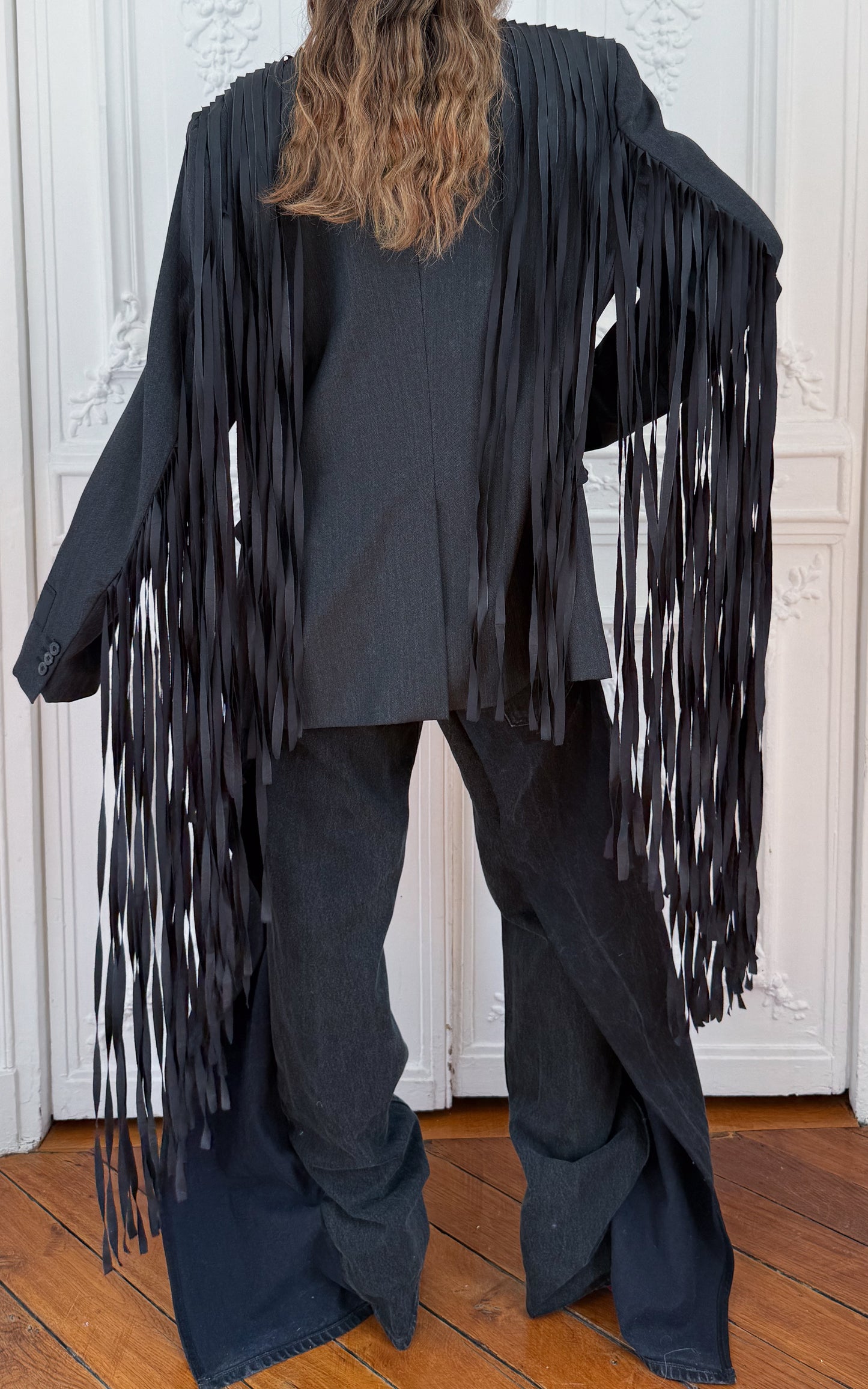 Vendôme Long Fringe Blazer